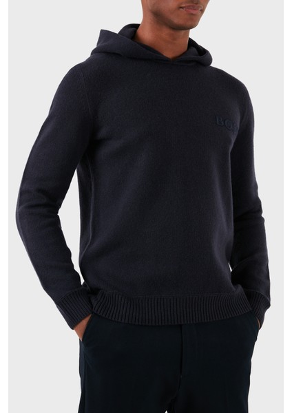 Yünlü Regular Fit Kapüşonlu Kazak Erkek Kazak 50500676 404