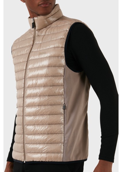 Kuş Tüyü Dolgulu Dik Yaka Regular Fit Yelek Erkek Yelek 50508569 334 indirimleri