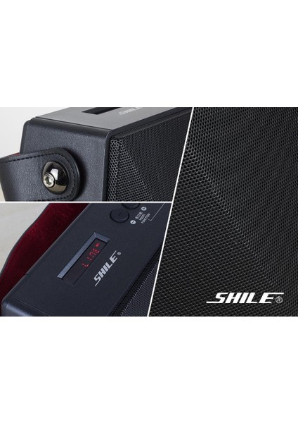 SL-2013 Iki El Mikrofonlu Taşınabilir Bluetooth Hoparlör