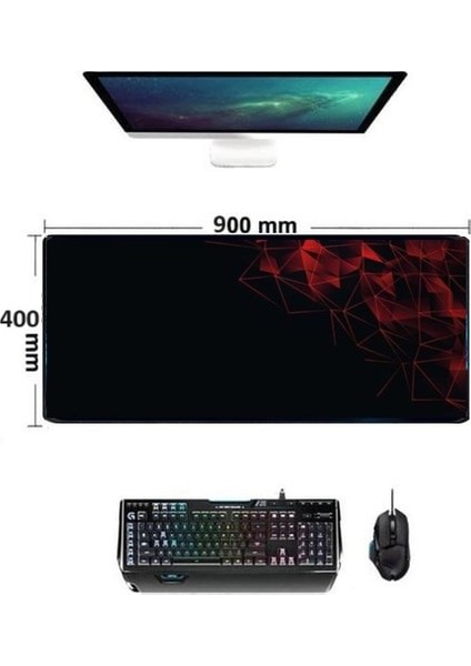 MP-904  Desenli  Gaming Mouse Pad 400 x 900 x 4mm