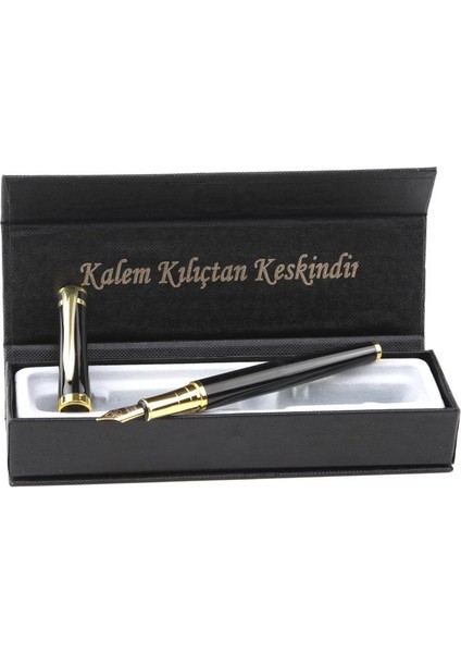 Parlak Siyah Roller Kalem