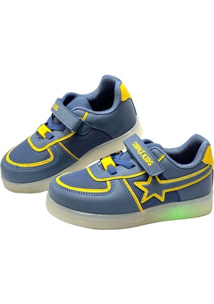 Kız Erkek Çocuk Işıklı Sneakers Spor Ayakkabı modelleri