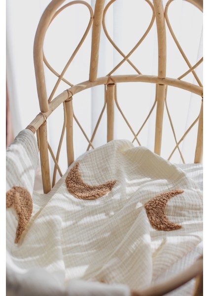 Dört Kat Müslin Teddy Battaniye