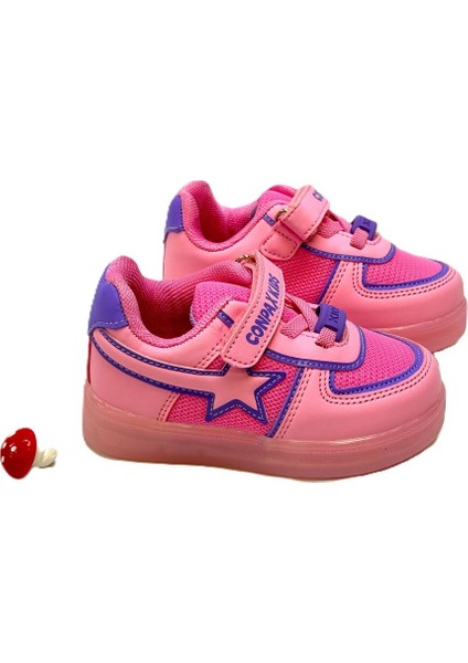 Kız Erkek Çocuk Işıklı Sneakers Spor Ayakkabı