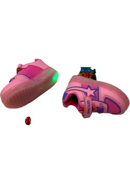 Kız Erkek Çocuk Işıklı Sneakers Spor Ayakkabı