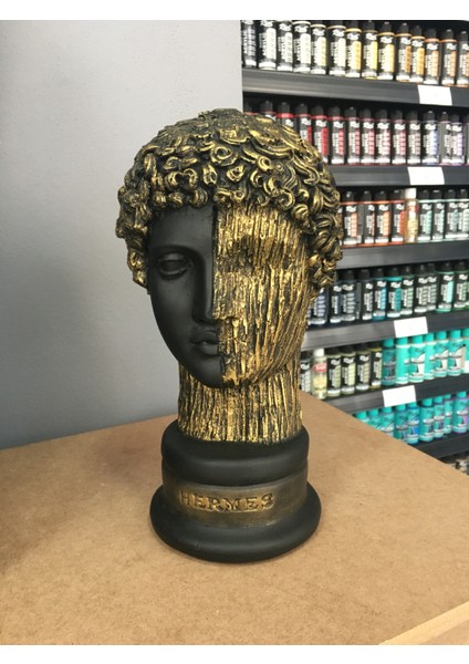 Hermes Polyester Biblo Heykel Hediyelik
