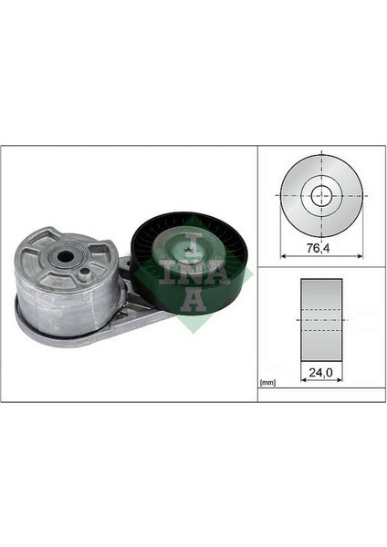 Alternatör Gergi Rulmani Kütüklü Ford Transit Custom 2.0 Ecoblue 15 18051