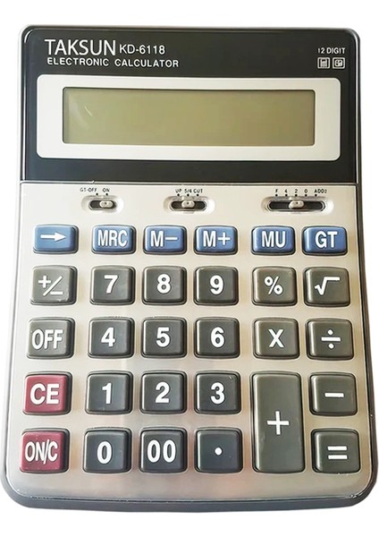 12 Haneli Hesap Makinesi TS-6118 (3791)