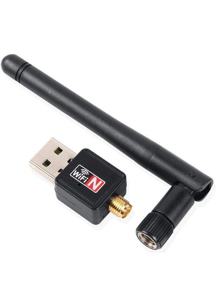 NR58 2.4ghz USB Wifi Kablosuz Ağ Adaptörü Wireless 5dbi Anten Gücü