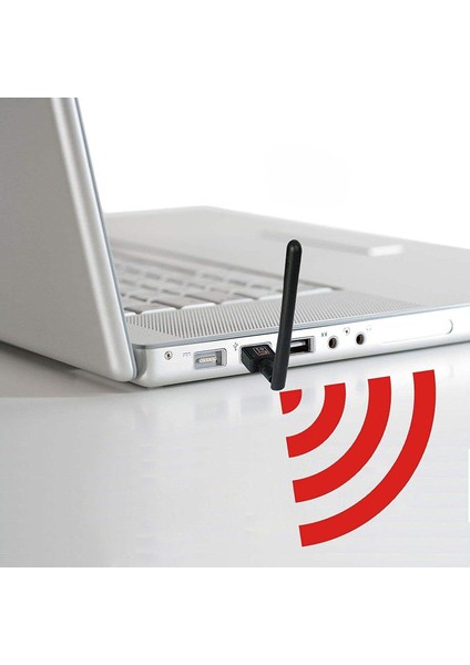 NR58 2.4ghz USB Wifi Kablosuz Ağ Adaptörü Wireless 5dbi Anten Gücü