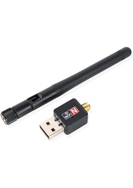 NR58 2.4ghz USB Wifi Kablosuz Ağ Adaptörü Wireless 5dbi Anten Gücü