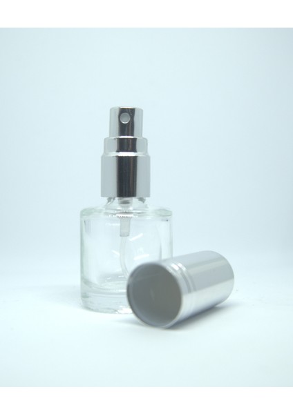 Parfüm Şişesi 7 ml (3 Adet) (TEKRAR DOLDURULABİLİR) Metal Sprey ve Kapak Boş