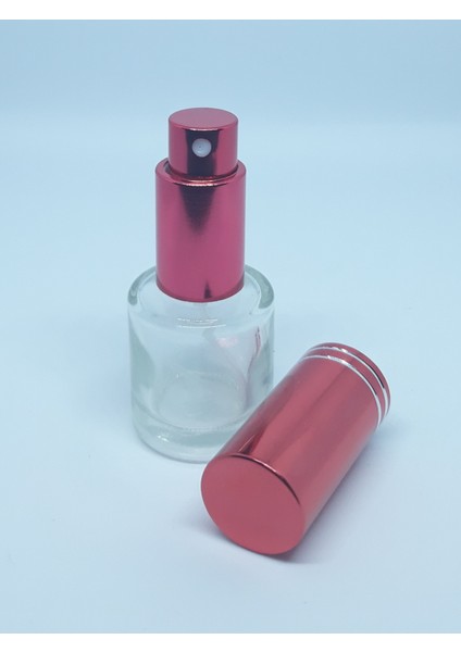 Parfüm Şişesi 7 ml (3 Adet) (TEKRAR DOLDURULABİLİR) Metal Sprey ve Kapak Boş