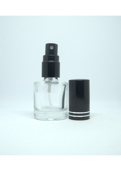 Parfüm Şişesi 7 ml (3 Adet) (TEKRAR DOLDURULABİLİR) Metal Sprey ve Kapak Boş