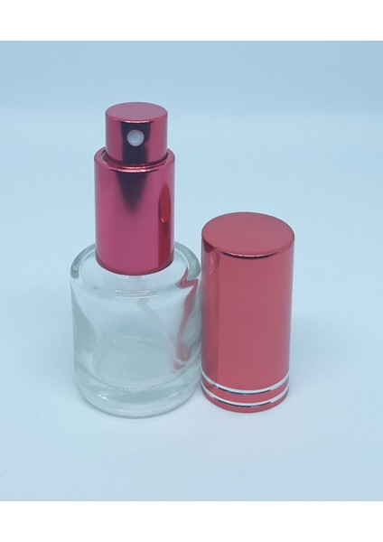 Parfüm Şişesi 7 ml (3 Adet) (TEKRAR DOLDURULABİLİR) Metal Sprey ve Kapak Boş