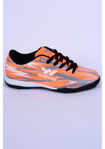 Power Hs-M Rahat Taban Esnek Turuncu Erkek Halı Saha Ayakkabı