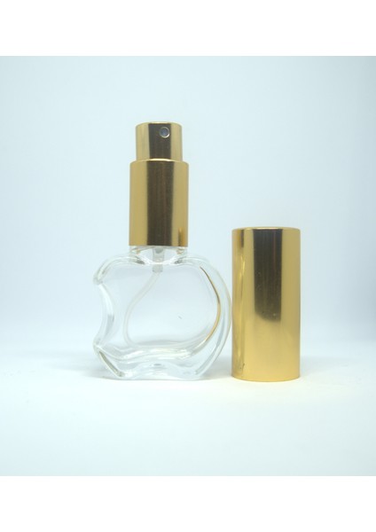 Parfüm Şişesi 10 ml (10 Adet) (TEKRAR DOLDURULABİLİR) Metal Sprey ve Kapak Boş