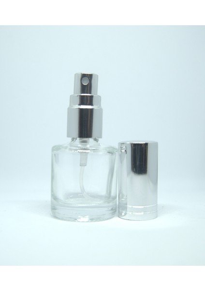 Boş Parfüm Şişesi 12 ml (3 Adet) (TEKRAR DOLDURULABİLİR) Metal Valf ve Kapak Boş Şişe