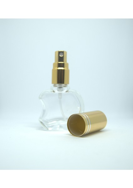 Parfüm Şişesi 10 ml (3 Adet) (TEKRAR DOLDURULABİLİR) Metal Sprey ve Kapak Boş