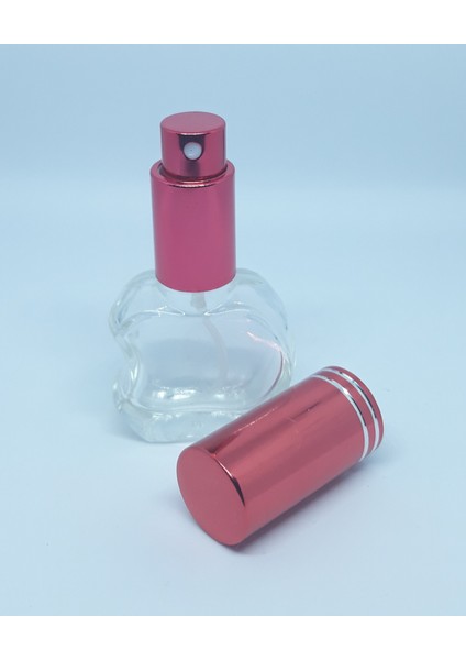 Parfüm Şişesi 10 ml (3 Adet) (TEKRAR DOLDURULABİLİR) Metal Sprey ve Kapak Boş