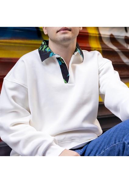 Beyaz Yakalı Sweatshirt fırsatları