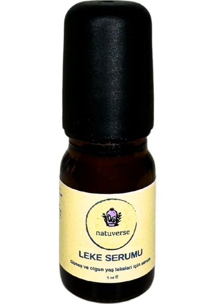 Doğal Leke Serumu - Leke Yok Edici & Cilt Tonu Eşitleyici Vegan Serum