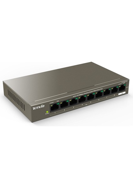 TEF1109P-8-63W 8 Port 10/100 1 Uplı Poe Swıt