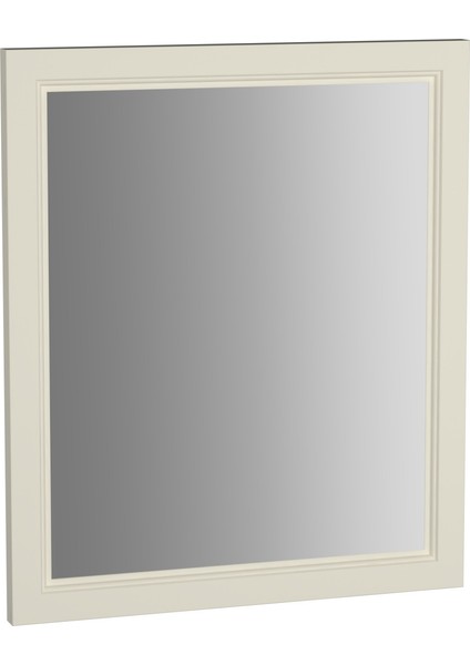 Valarte Düz Ayna 60 cm Mat Fildişi