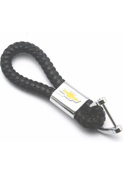 Örgülü Deri Anahtarlık - Siyah Deri Örgü Anahtarlık Chevrolet ile Uyumlu fiyatları