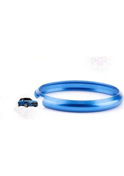 Alüminyum Kumanda Halkası - Anahtar Bilezik Mavi Renk Mini Cooper ile Uyumlu fiyatları