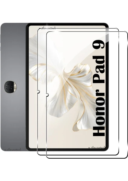 MTK Moveteck Honor Pad 9 12.1 Inç 2024 Tablet Uyumlu Nano Ekran Koruyucu Kırılmaz Cam Tam Uyumlu Esnek Cam