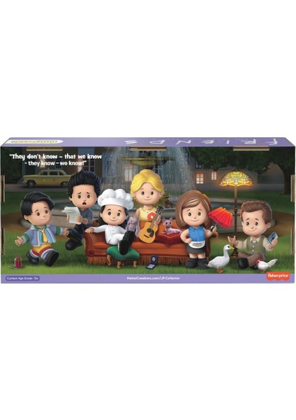 HPH05 Little People® Collector Friends Tv Dizisi 6'lı Özel Set
