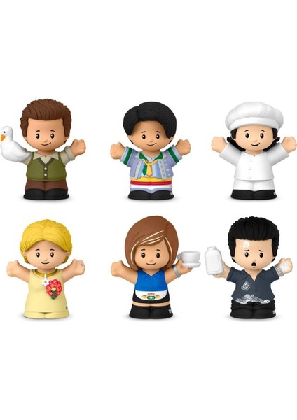 HPH05 Little People® Collector Friends Tv Dizisi 6'lı Özel Set fiyatları