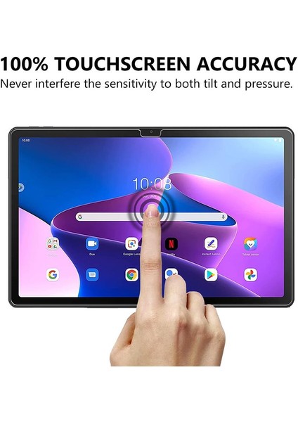 Lenovo Tab M10 Plus 3. Nesil TB128FU 10.61 Temperli Cam Ekran Koruyucu