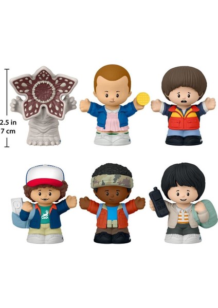 HTP36 Little People® Collector Stranger Things Netflix Dizisi 6'lı Özel Set fiyatları