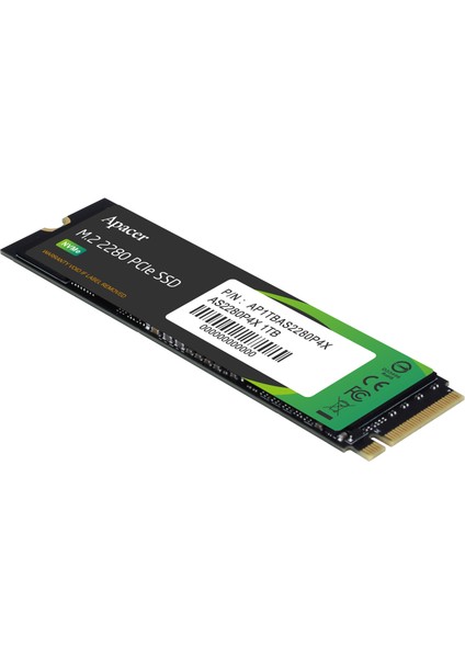 AS2280P4X-1 1TB 2100-1700MB M.2 PCIe GEN3X4 SSD