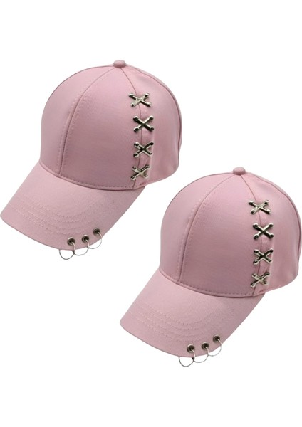Punk Master Baseball Kep Şapka 2'li Set