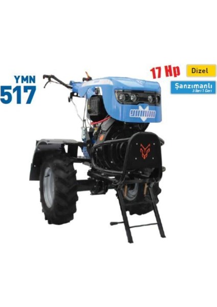 517 Antor Motor 17 Hp Marşlı Dizel Çapa Makinesi