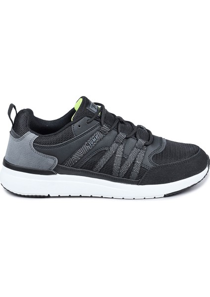 27972 Siyah - Beyaz Erkek Sneaker Günlük Spor Ayakkabı