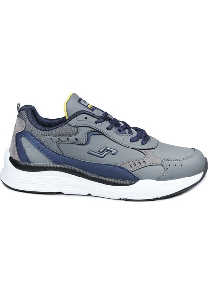 27710 Gri - Lacivert Erkek Spor Ayakkabı