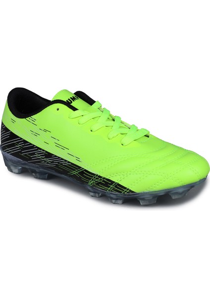 28221 Neon Yeşil - Siyah Çim Halı Saha Krampon Futbol Ayakkabısı fiyatları