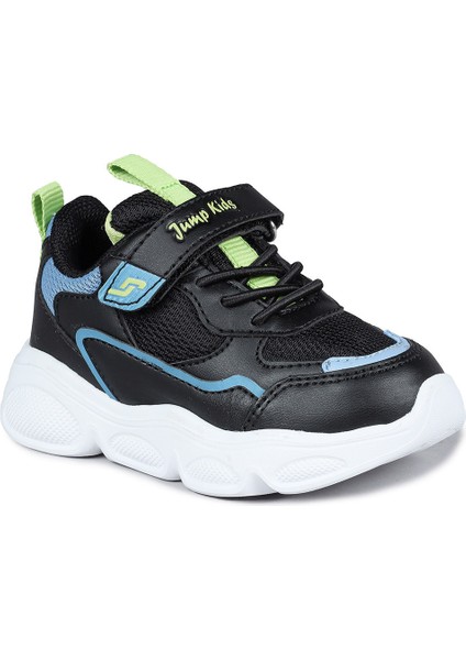 28122 Cırtlı Siyah - İndigo Üniseks Çocuk Sneaker Günlük Spor Ayakkabı fiyatları