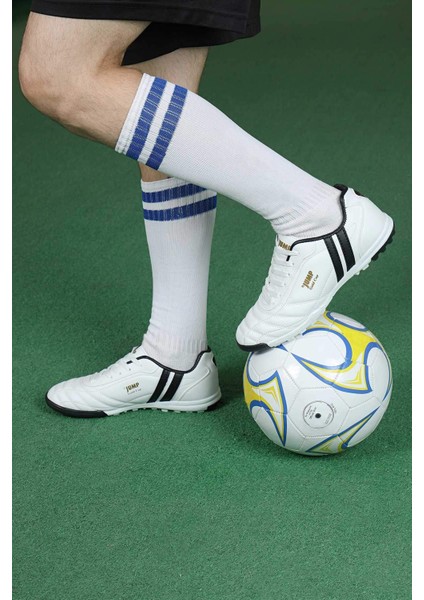 13258 Beyaz Halı Saha Krampon Futbol Ayakkabısı modelleri