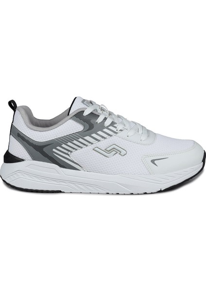 28041 Beyaz - Gri Erkek Sneaker Günlük Spor Ayakkabı