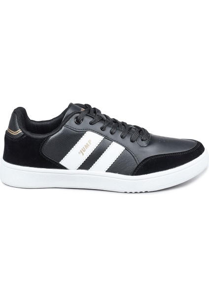 28164 Siyah - Beyaz Erkek Sneaker Günlük Spor Ayakkabı