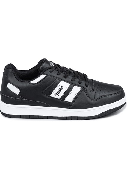 28709 Siyah - Beyaz Kadın Sneaker Günlük Spor Ayakkabı
