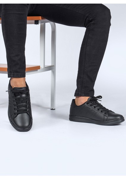15307 Siyah Erkek Sneaker Günlük Spor Ayakkabı fırsatları