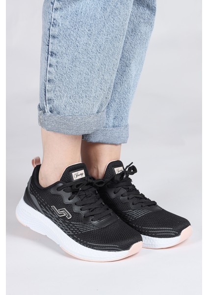 29038 Siyah - Beyaz Kadın Sneaker Günlük Spor Ayakkabı modelleri