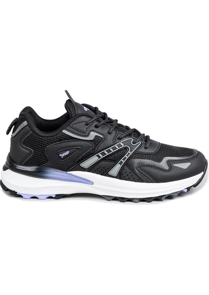 29940 Siyah - Mor Kadın Sneaker Günlük Spor Ayakkabı