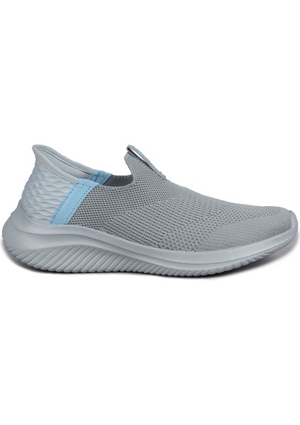 29949 Gri - Bebe Mavi Kadın Sneaker Günlük Spor Ayakkabı